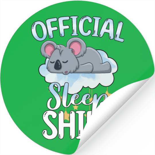 Official Sleep Stickers Koala