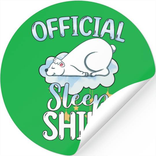 Official Sleep Stickers Bear