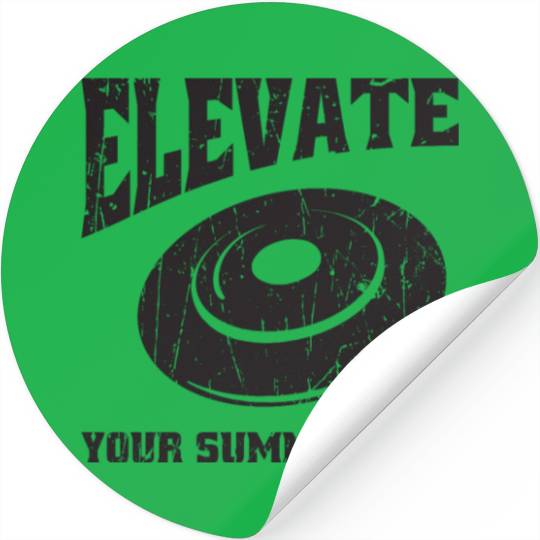 Elevate your summer fun - Frisbee Stickers