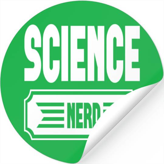 Science Nerd Stickers