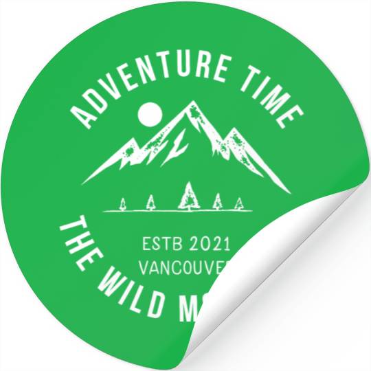 ADVENTURE TIME THE WILD MOUNTAINS Stickers
