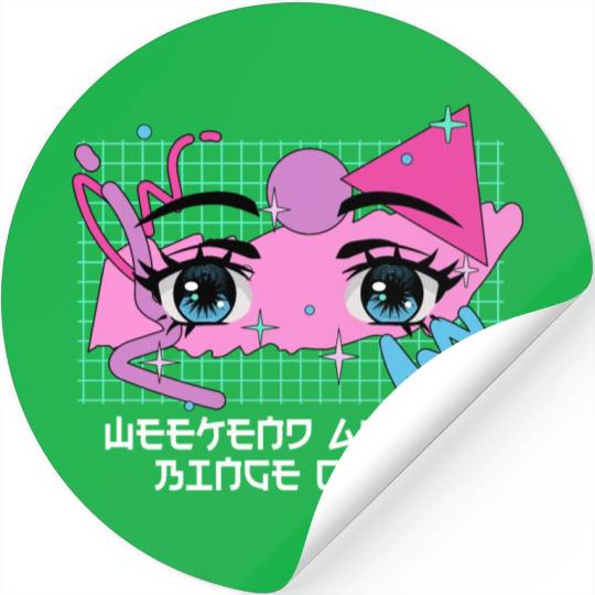 Weekend Anime Binge Club Kawaii Japanese Cute Japa Stickers