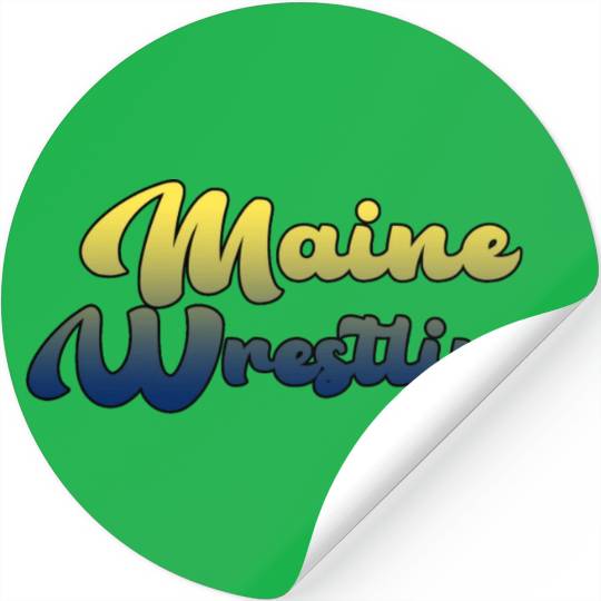 Maine Wrestling Stickers