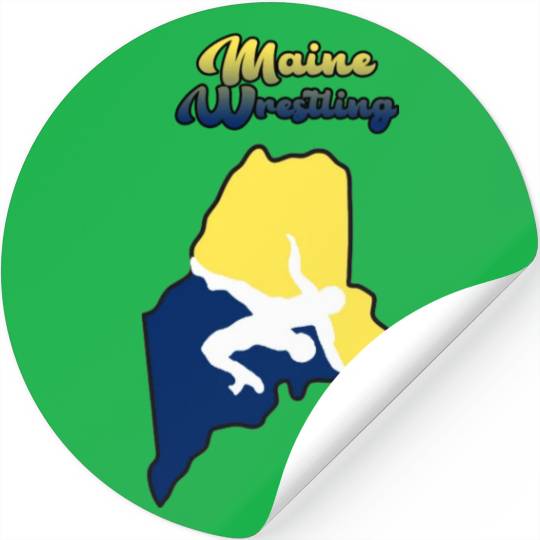 Maine Wrestling Stickers