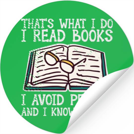 Book Lover Literature Book Reading Novels Stickers