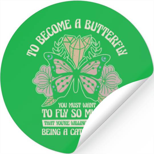 Butterfly Mystical Butterfly Lover Celestial Art Stickers