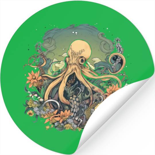 Octopus Garden Stickers