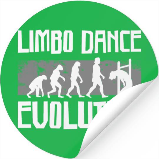 Limbo Dance Evolution Dancer Stickers