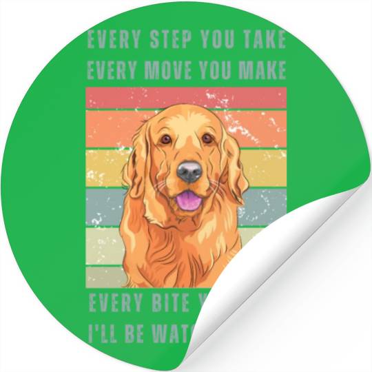 Every Bite You Take - Labrador Stickers