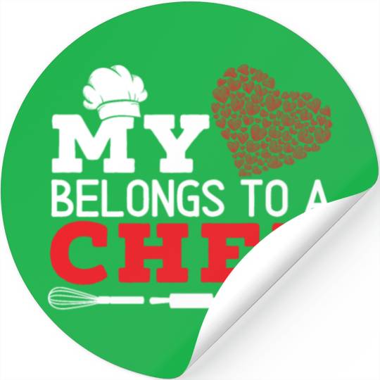 Culinary Gangster Pastry Chef Cooking Culinary Stickers