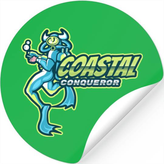 Coastal Conqueror | Swimming Character Stickers