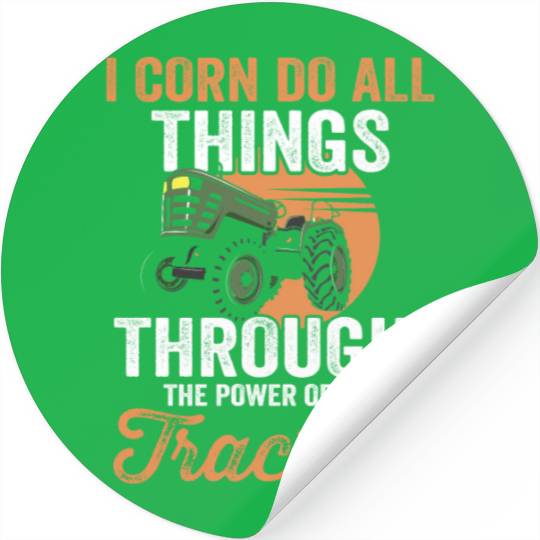 Corn Agriculture Crops Farming Farmer Stickers