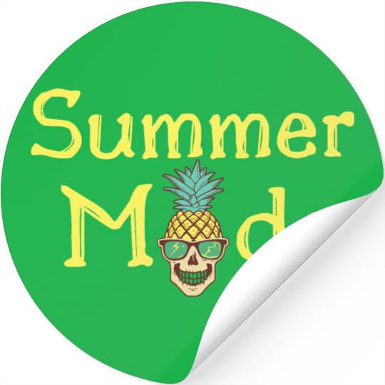 Summer Mode - fruits in season in summer Stickers