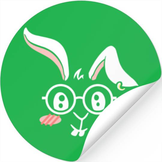 Easter Holiday Rabbit Easter Bunny Happy Easter Stickers