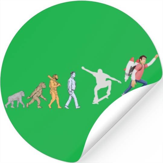 evolution of people Stickers