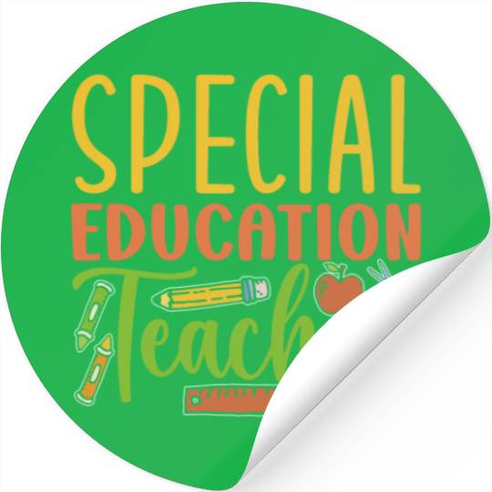 Special Education Teacher Cute Sped Awareness Stickers