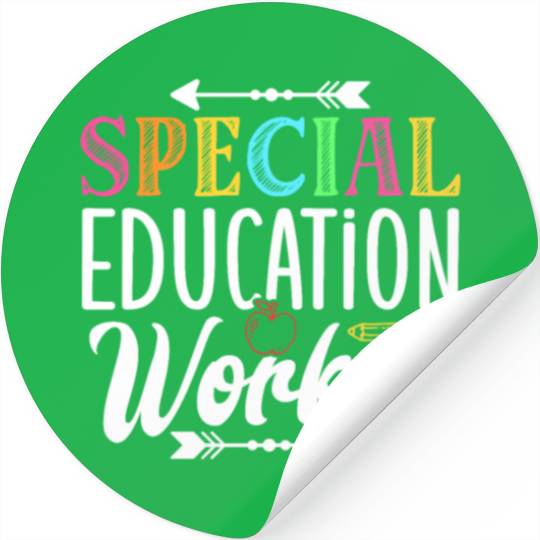 Special Education Worker Sped Teacher Awareness Stickers