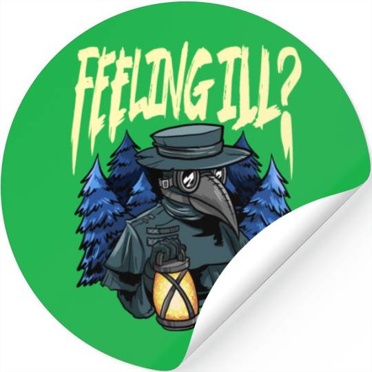 Plague Doctor Outfit Plague Doctor Mask Medicines Stickers