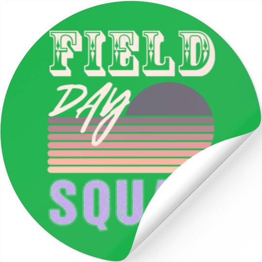 FIELD DAY SQUAD Stickers
