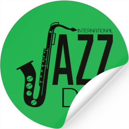 Jazz music improvisation festival Stickers
