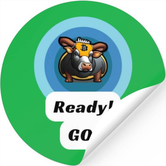 Bitcoin Ready Go Stickers