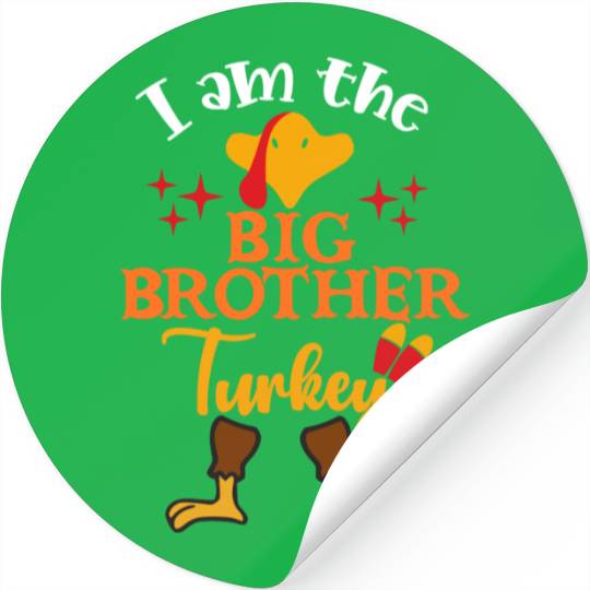 Big Brother Turkey Stickers
