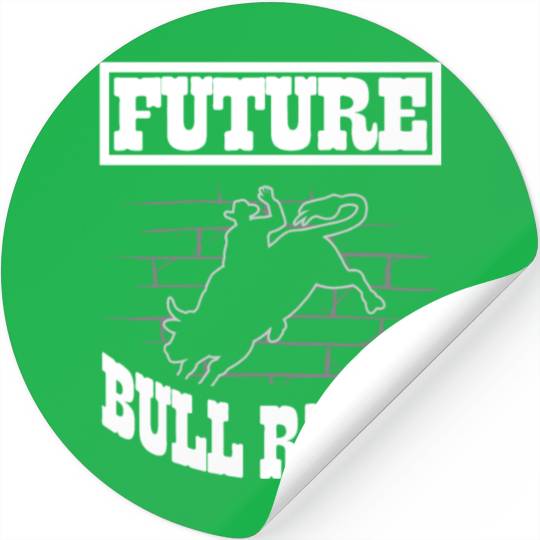 Future Bull Rider Bull Riding Western Rodeo Cowboy Stickers