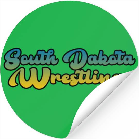 South Dakota Wrestling Stickers