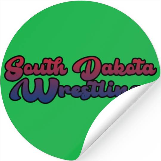 South Dakota Wrestling Stickers