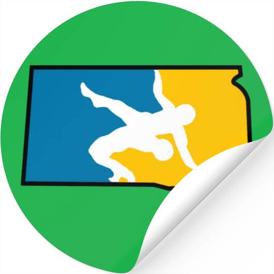 South Dakota Wrestling Stickers