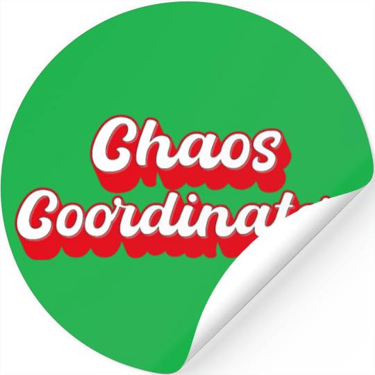 Chaos Coordinator Stickers