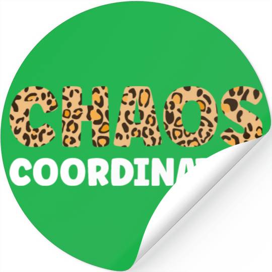 Chaos Coordinator Stickers