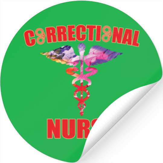 Great Correctional Nurse Design Prison Nurse Stickers