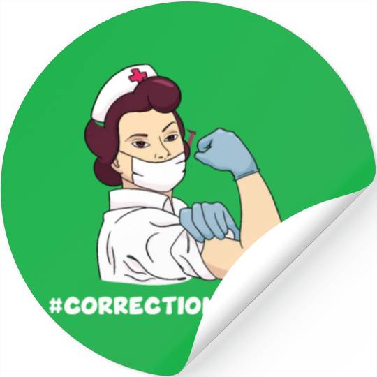 Great Correctional Nurse Prison Nurse Stickers