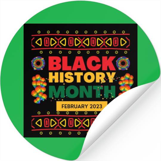 Black History Month 2023 Stickers