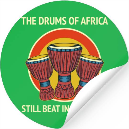 Djembe Player Drummer Music Drum Musician Stickers