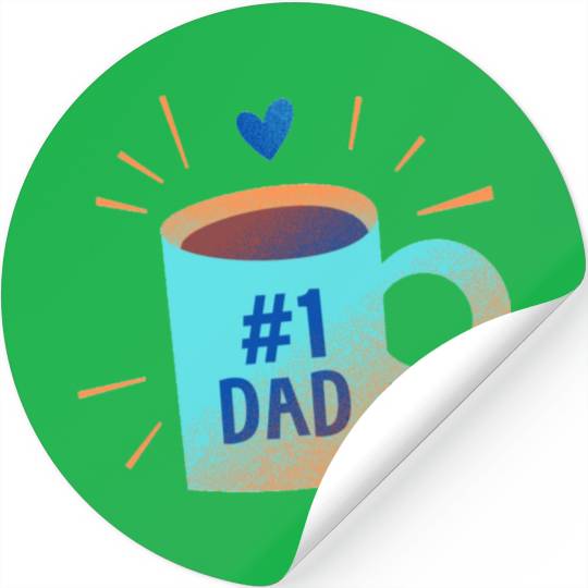 father's day, birthday gift for Dad Stickers