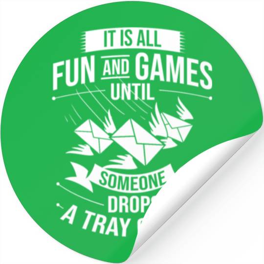 Postal Service Mailman US Postman Worker 80s Stickers