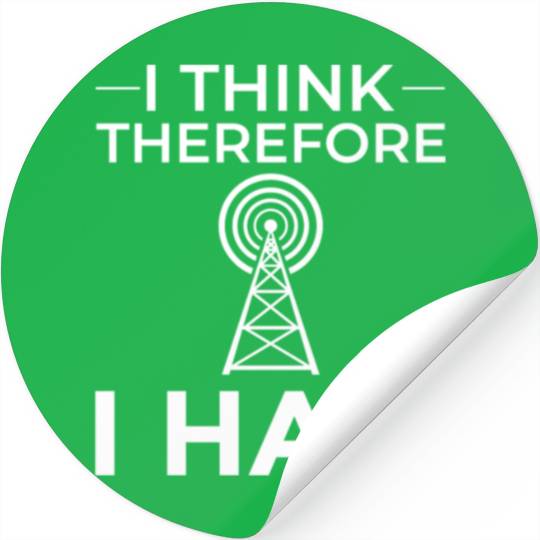 Ham Radio Amateur Radio nostalgia Stickers