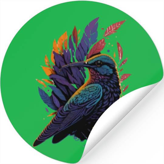 Nature Lovers - Charming Hummingbird Stickers