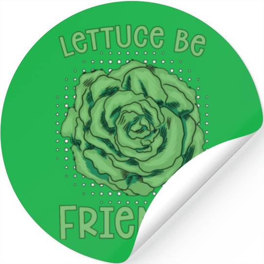 Vegan Chef Lettuce Be Friends Veganism Vegan Chefs Stickers