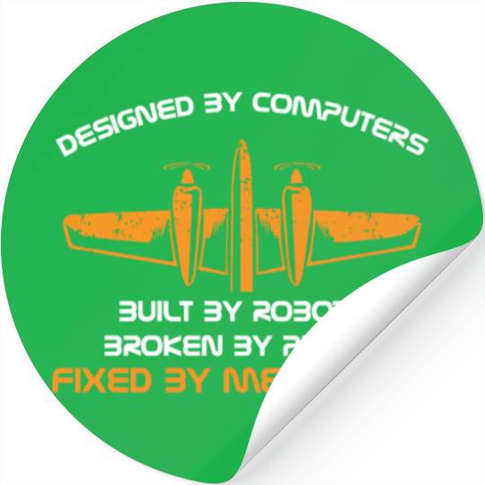 Aircraft Mechanic Stickers