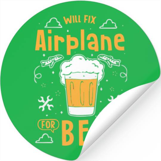 Aircraft Mechanic Stickers