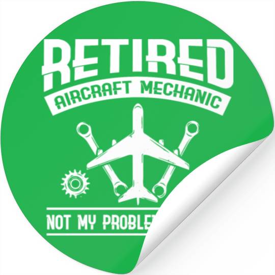 Aircraft Mechanic Stickers