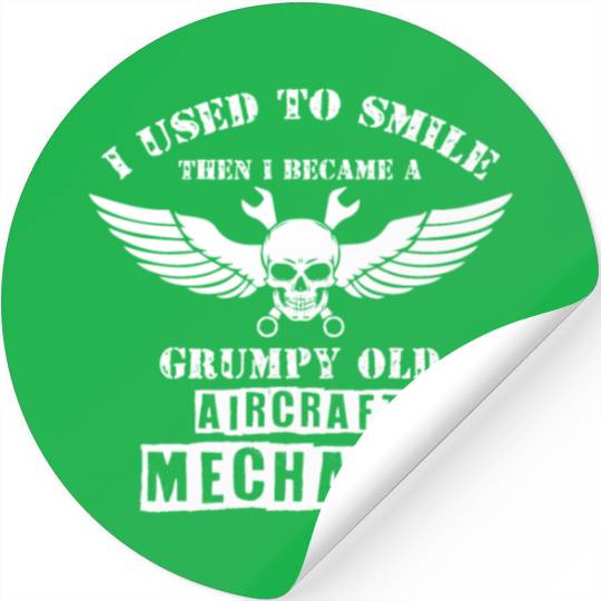 Aircraft Mechanic Stickers
