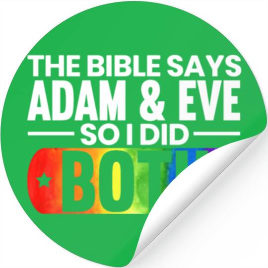 Gay Rights Rainbow Pride Month LGBTQ Gay Pride Stickers