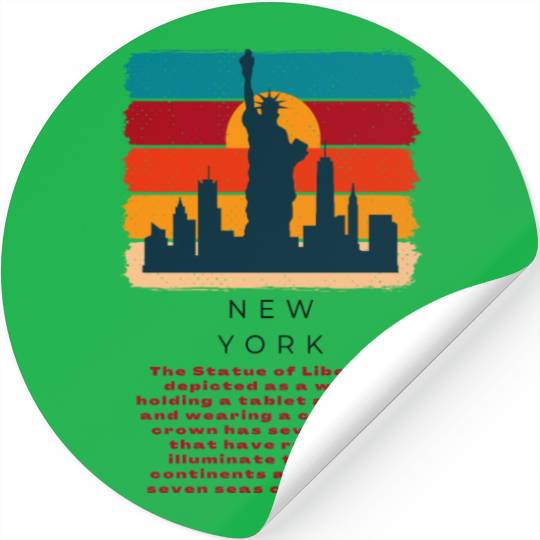 The Statue of Liberty Stickers