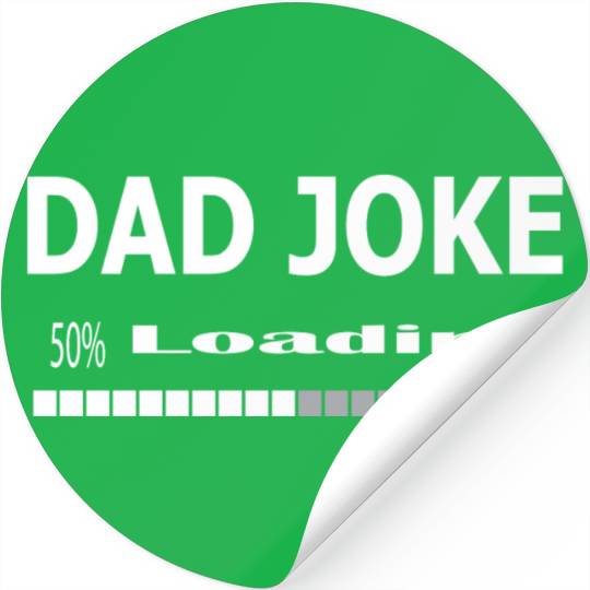 dad Joke loading Stickers