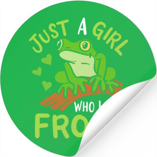Frog Toad Frog Lover Stickers