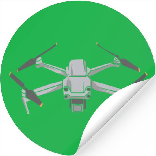 Racing Drone Pilot I Quadcopter I Kids Drone Pilot Stickers